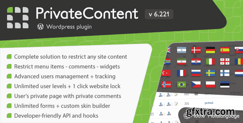 CodeCanyon - PrivateContent v6.221 - Multilevel Content Plugin - 1467885