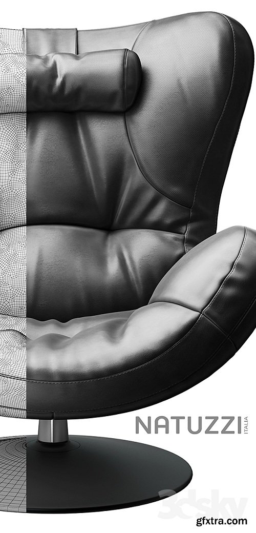 Armchair natuzzi Sound