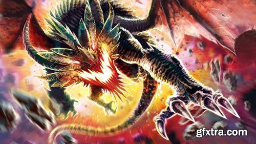 Painting a Dynamic Dragon in Photoshop