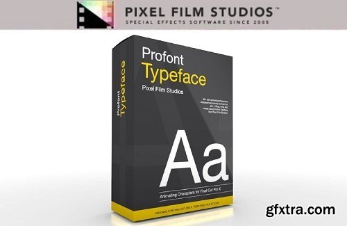 ProFont: Typeface - Plugin for Final Cut Pro X macOS