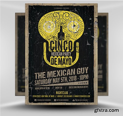 Cinco De Mayo Flyer Template v4