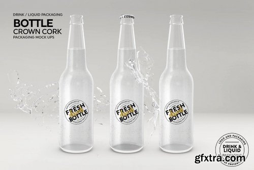 CreativeMarket Crown Cork Bottle Mock Up 2304114