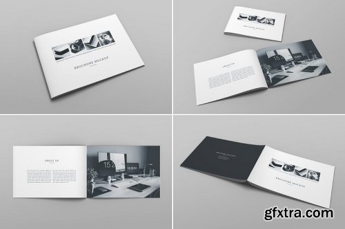 CreativeMarket Brochure Catalog Mockup Vol. 1 2297372