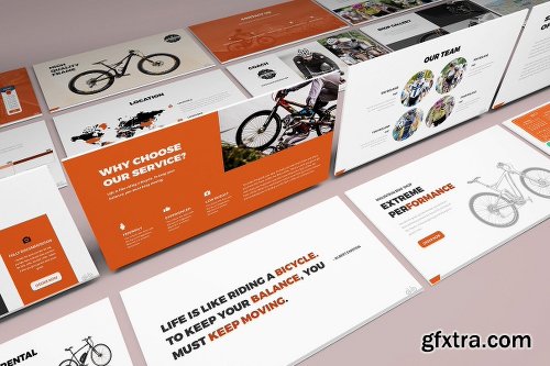 CreativeMarket Bicycle Keynote Presentation 2296948