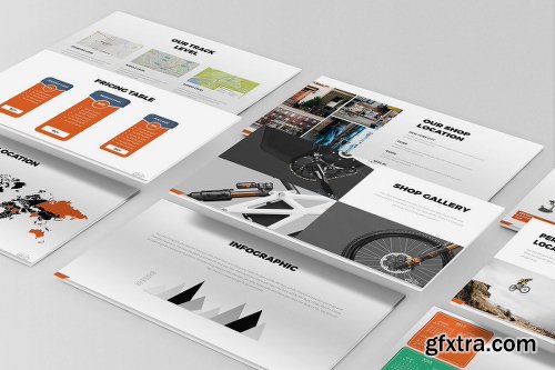 CreativeMarket Bicycle Keynote Presentation 2296948