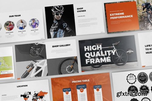 CreativeMarket Bicycle Keynote Presentation 2296948