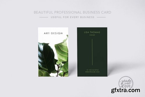 CreativeMarket Beautiful Creative Art Business Card 2297712