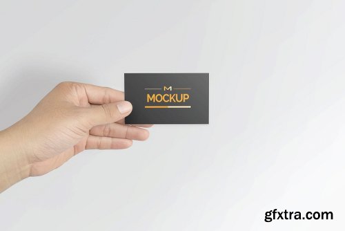 CreativeMarket 6 Style Business Card Mockups 2281641