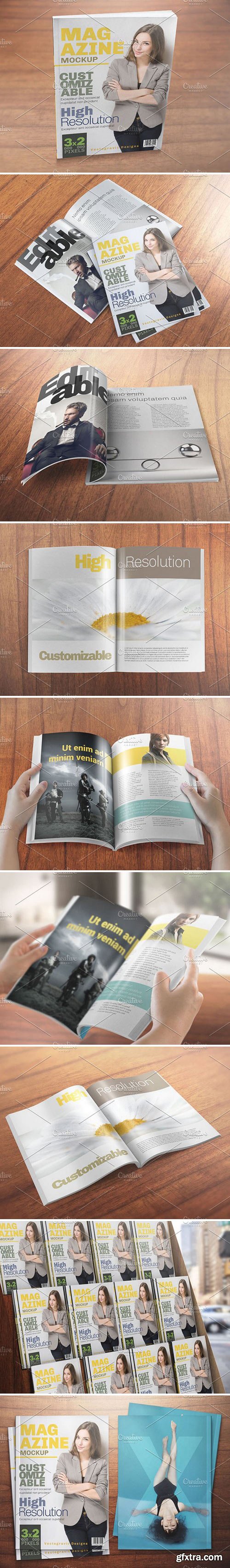 CM - Realistic Magazine Mockups 1590777