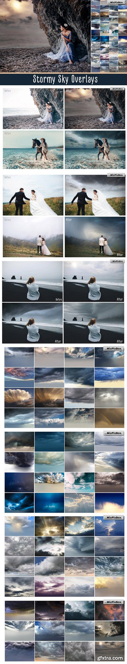 CM - Stormy Sky Overlays 2320169