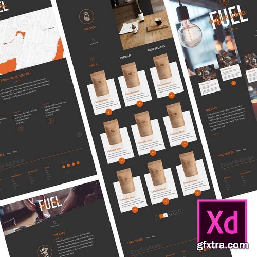 CM - Coffee shop site template 2032129