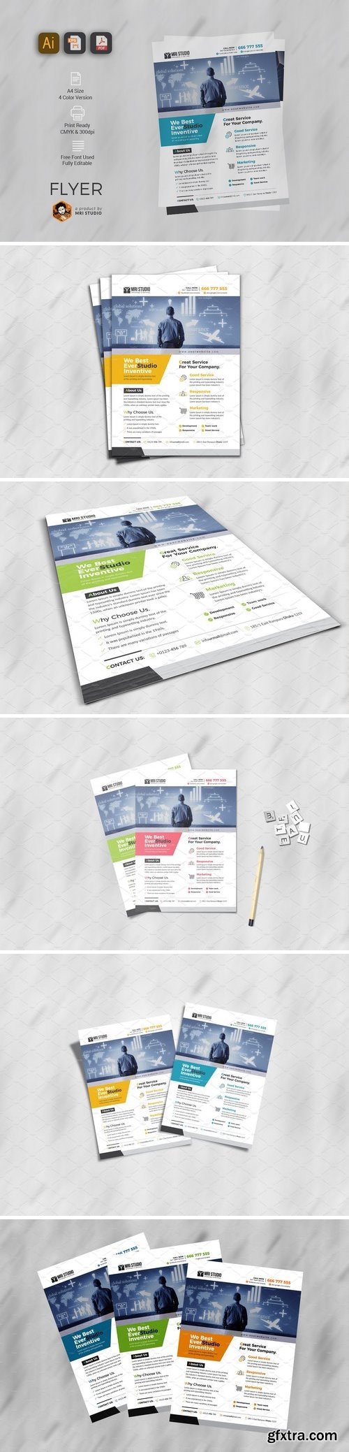 CM - Corporate Flyer Template 2078489