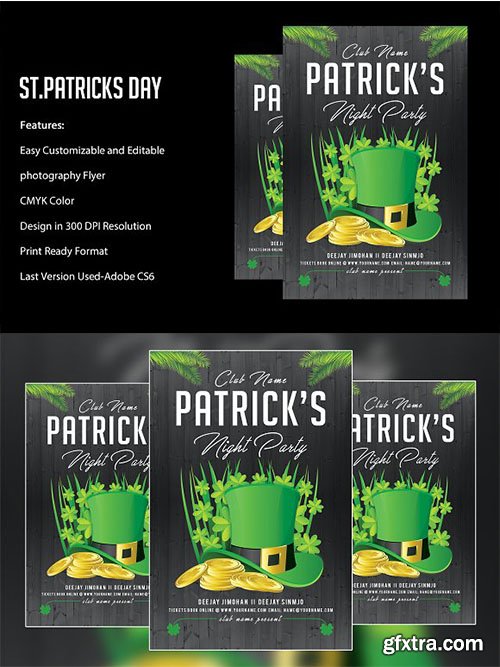 CreativeMarket - St Patricks Day Flyer 2340487