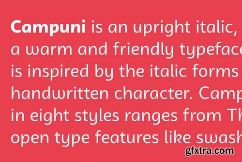 Campuni Font Family