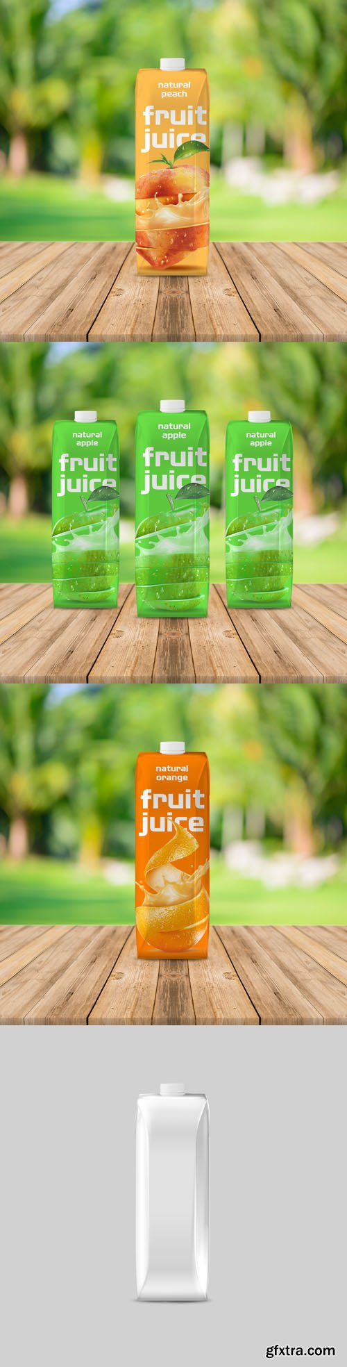 Fruit Juice PSD mockup