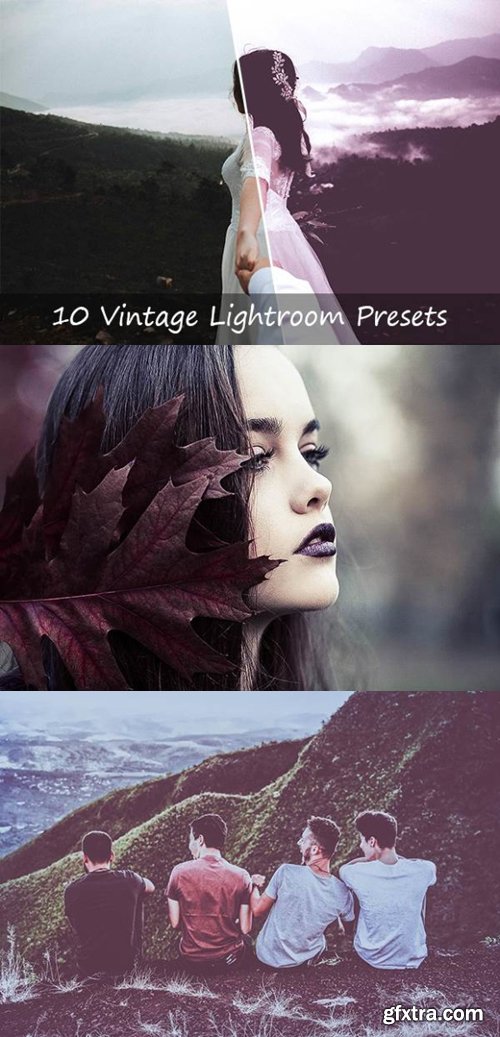 10 Vintage Lightroom Presets [RAW/JPEG]