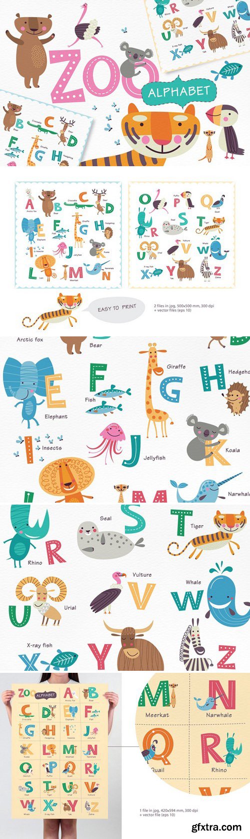 CM - ZOO alphabet 2339103