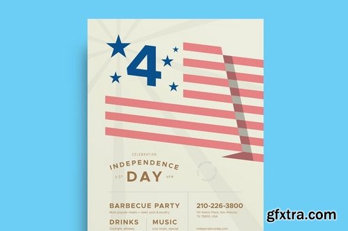 4th of July Poster