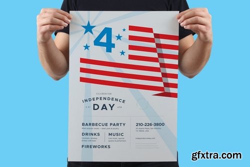 4th of July Poster