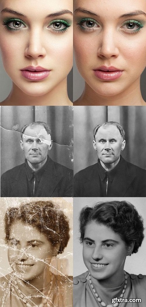 Mastering Retouching and Restoration (15 Projects Included)