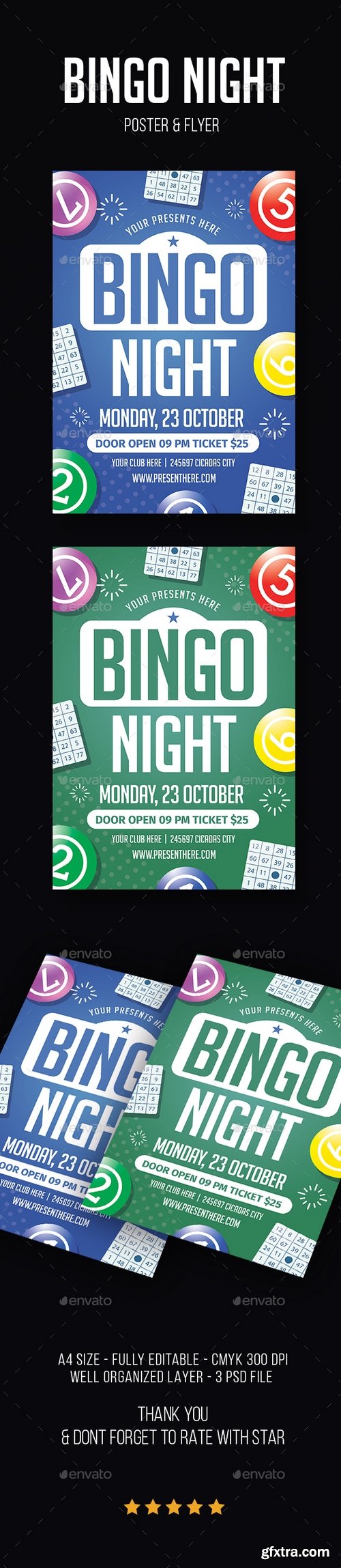 Graphicriver - Bingo Night Flyer 21635881