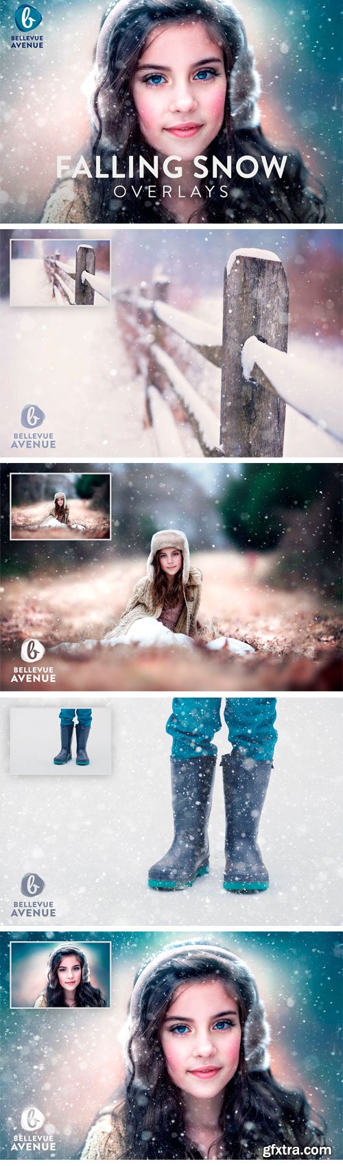 CM - Falling Snow Overlays (Real) 2294895