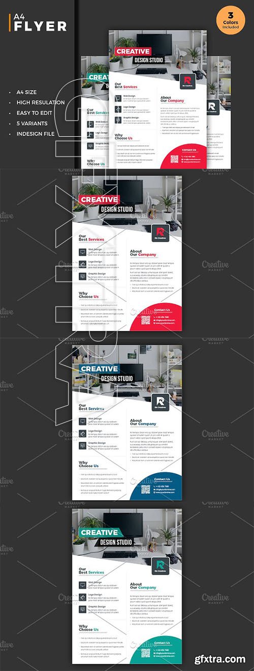 CreativeMarket - Business Flyer Template 2368350