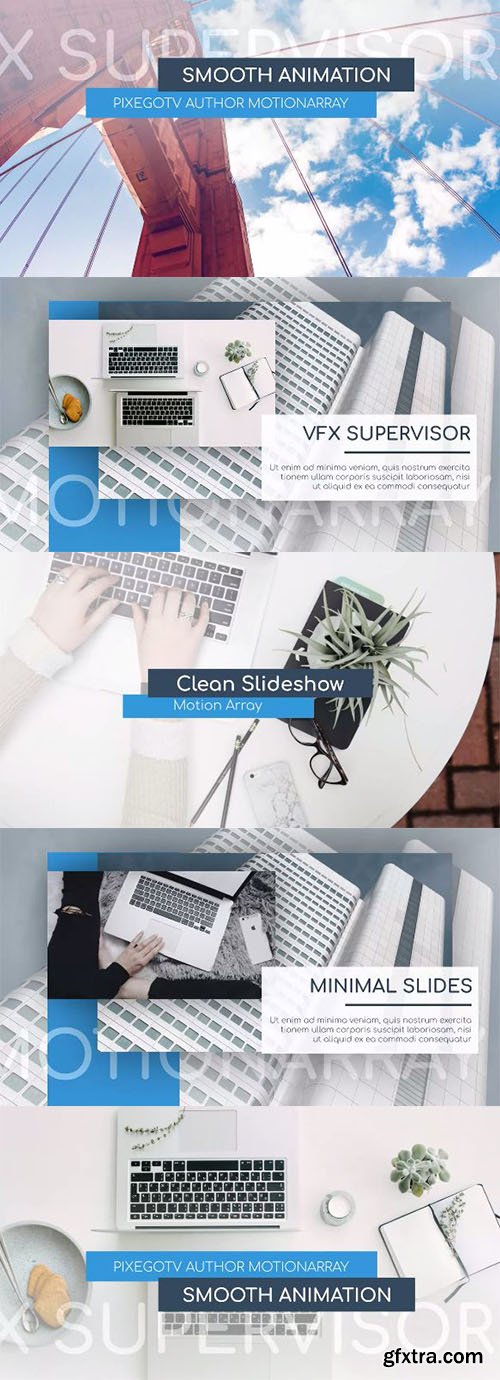 Clean Slideshow - After Effects 70849