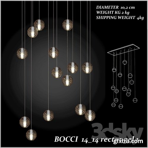 BOCCI 14.14 PENDANT LIGHT, ROUND 3d Model