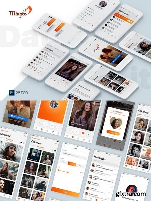 Mingle Dating UI Kit