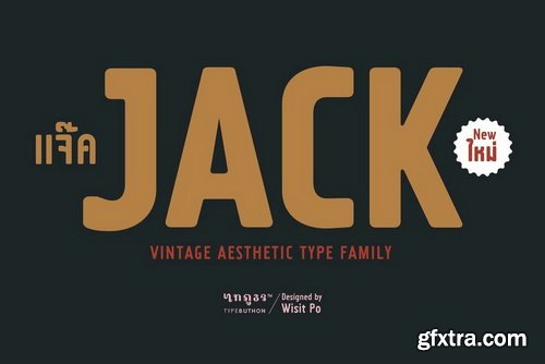 Jack Font Family