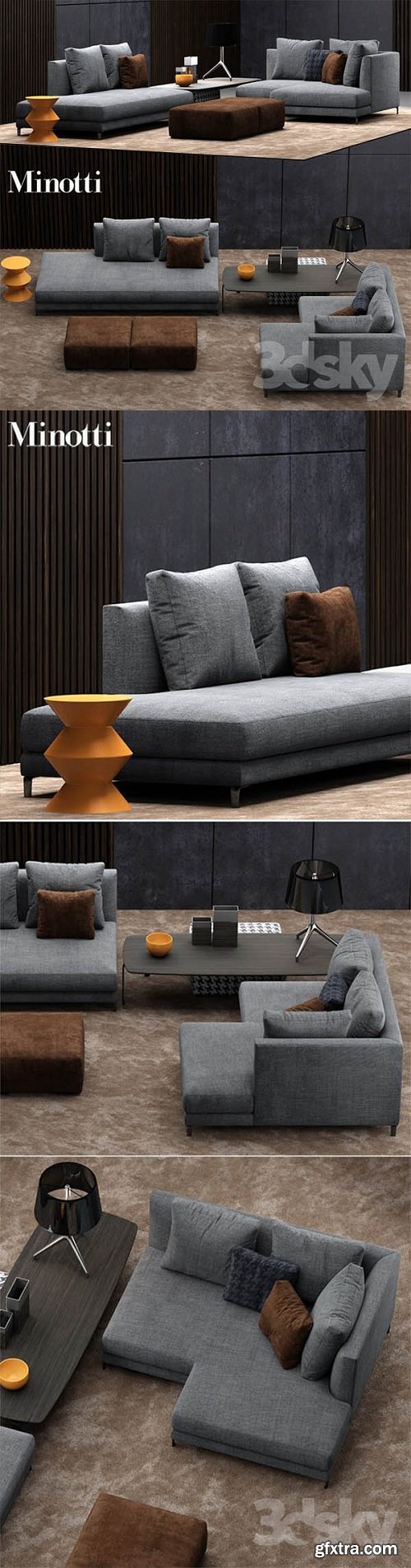 Sofa Minotti Allen 02