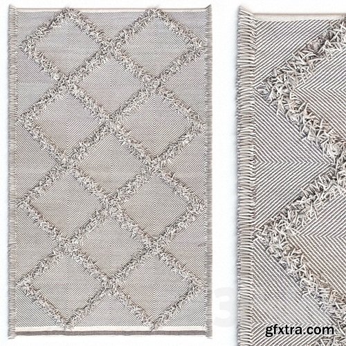 Carpet nuLOOM Devon Diamond Trellis Tassel Shag Rug