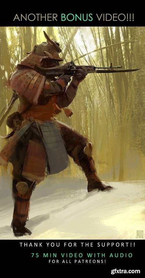 Gumroad - John J. Park - Samurai Painterly Process