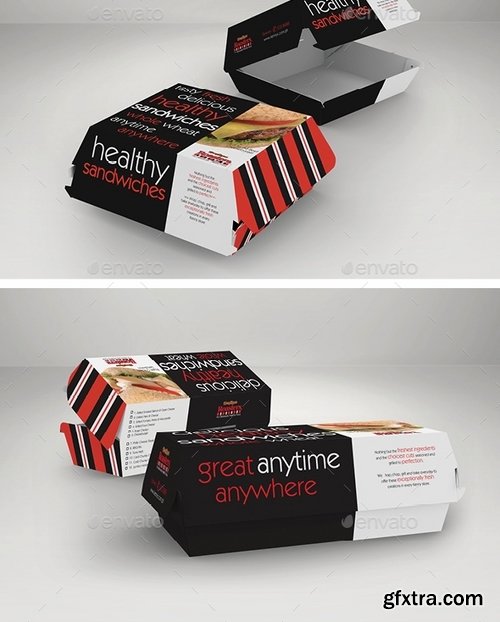 GraphicRiver - Fast Food Boxes Vol1Take Out Packaging Mock Ups 17655156