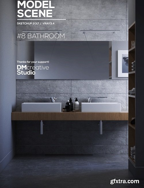 BATHROOM INTERIOR SCENE DMSTUDIO