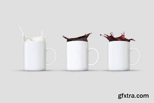 Mug Splash Mockup Vol2