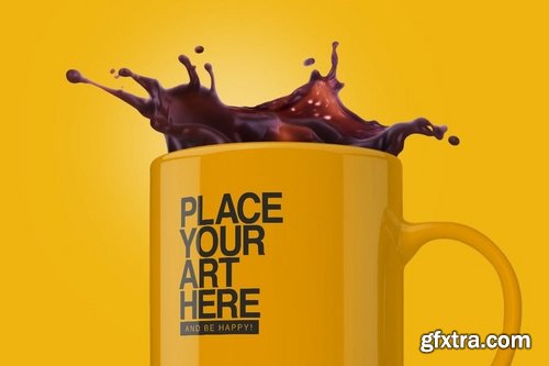 Mug Splash Mockup Vol2