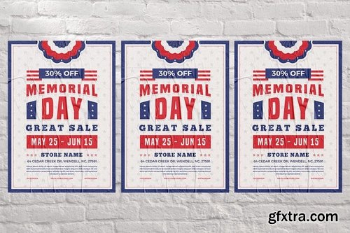 Memorial Day Sale Flyer