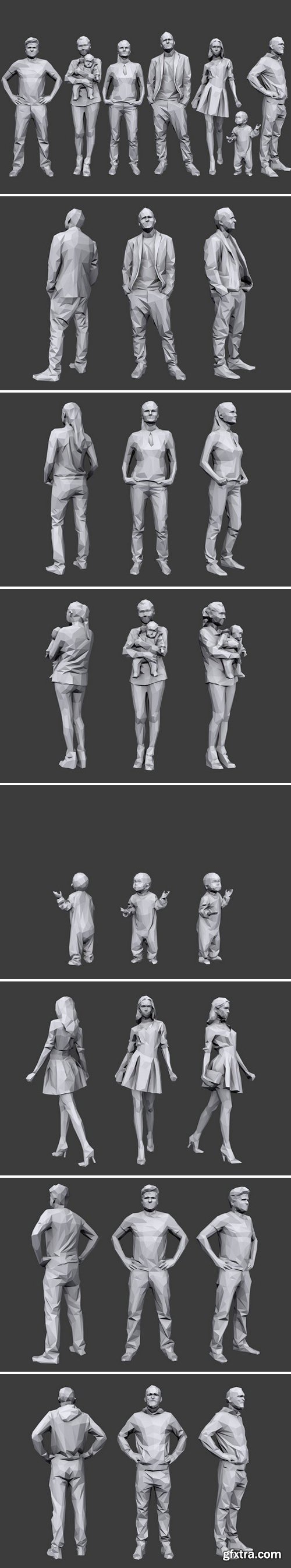 CM - Lowpoly People Casual Pack Vol.3 1436018