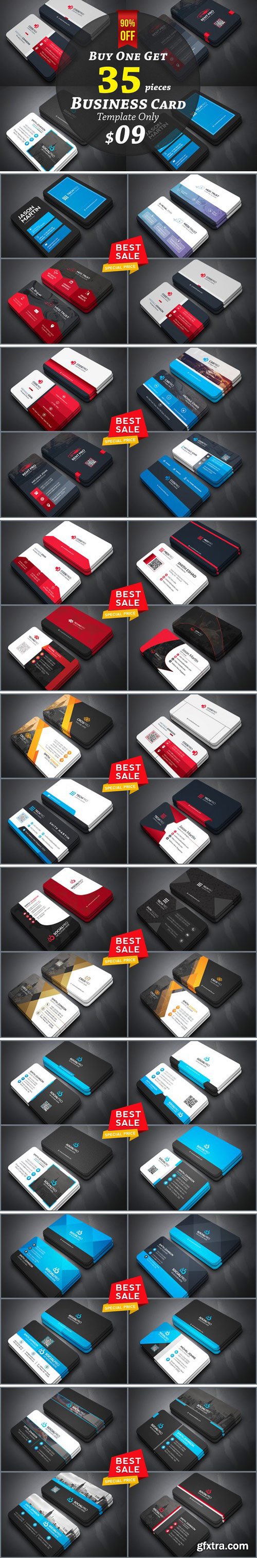 CM - 35 Business Cards Bundle 90% off 2102015