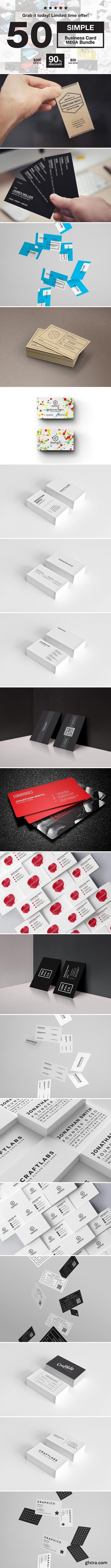 CM - Simple Business Cards MEGA Bundle 2185099