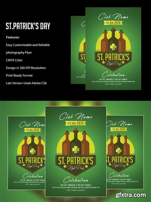 CreativeMarket - St Patricks Day Flyer 2370129