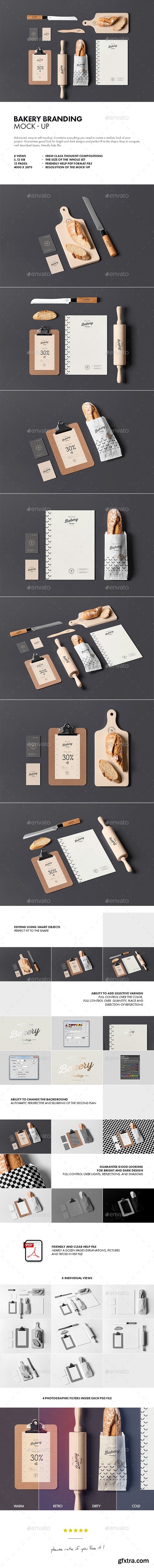 Graphicriver - Bakery Branding Mock-up 21644575