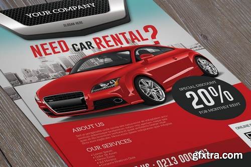 Car Rental Flyer