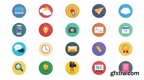 Flat Animated Icons - After Effects 70663