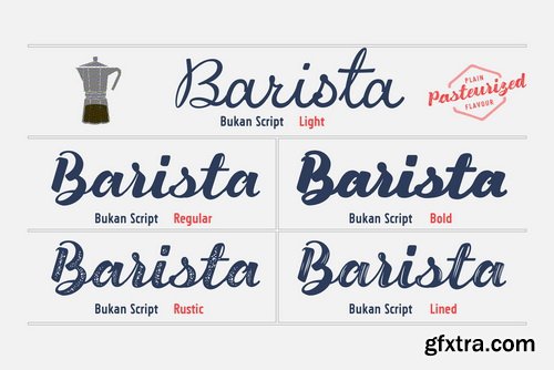 Bukan Script Font Family