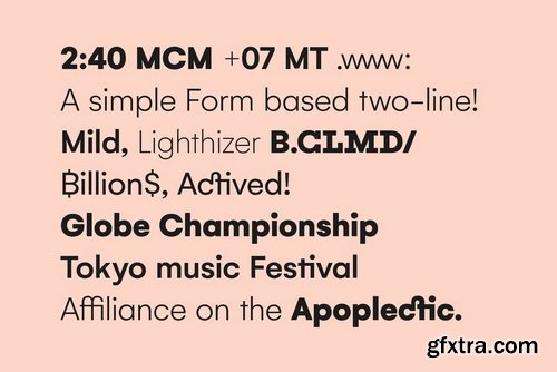 Gelion Font Family