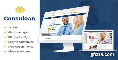 ThemeForest - Consuloan v1.0 - Multipurpose Consulting HTML Template - 21227971