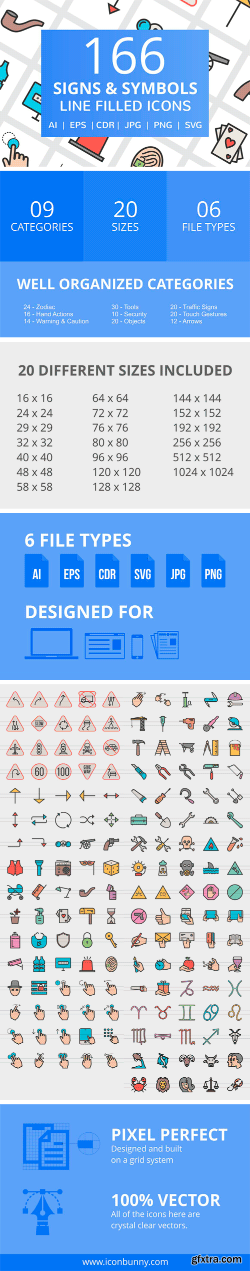 CM - 166 Signs & Symbols Filled Line Icon 2316236